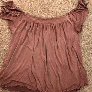 American Eagle off the shoulder top